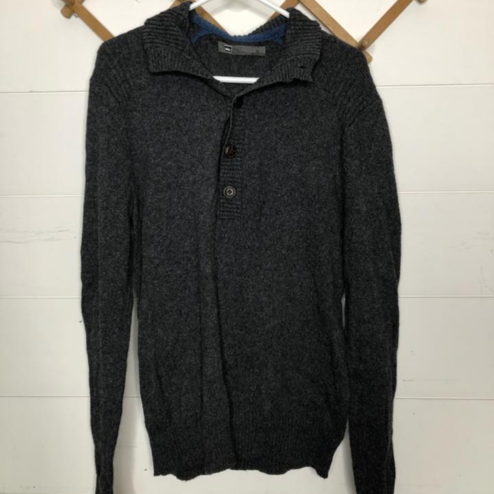 REI 1/2 button sweater